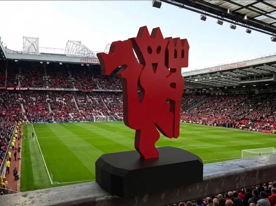 Статуетка "Червеният дявол" – Манчестър Юнайтед/ Manchester United - Image 2
